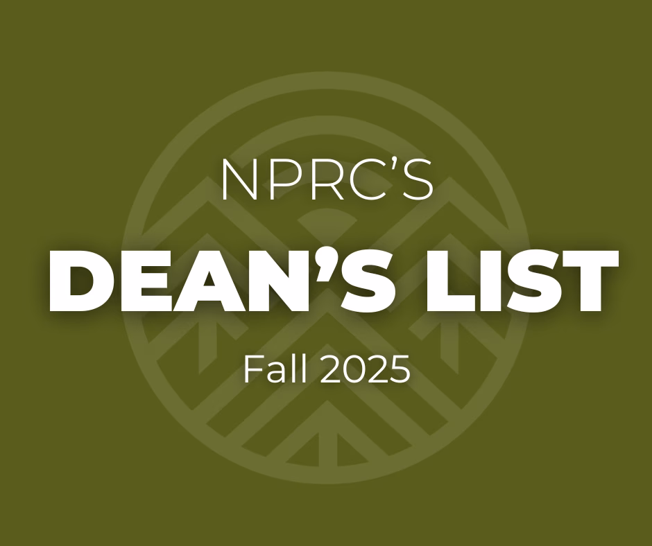 Dean's List NPRC Fall 2025