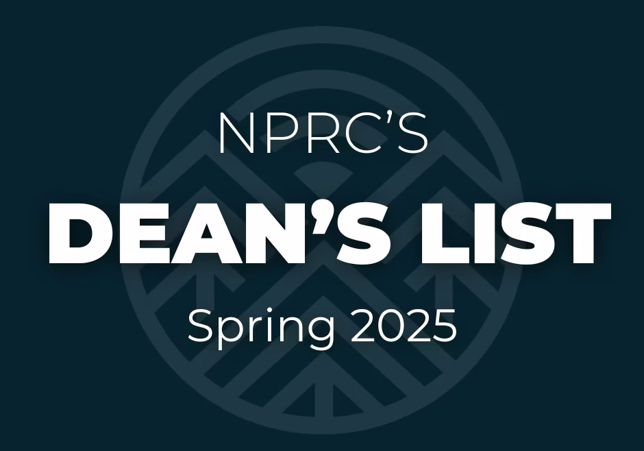 Dean's List Spring 2025 NPRC